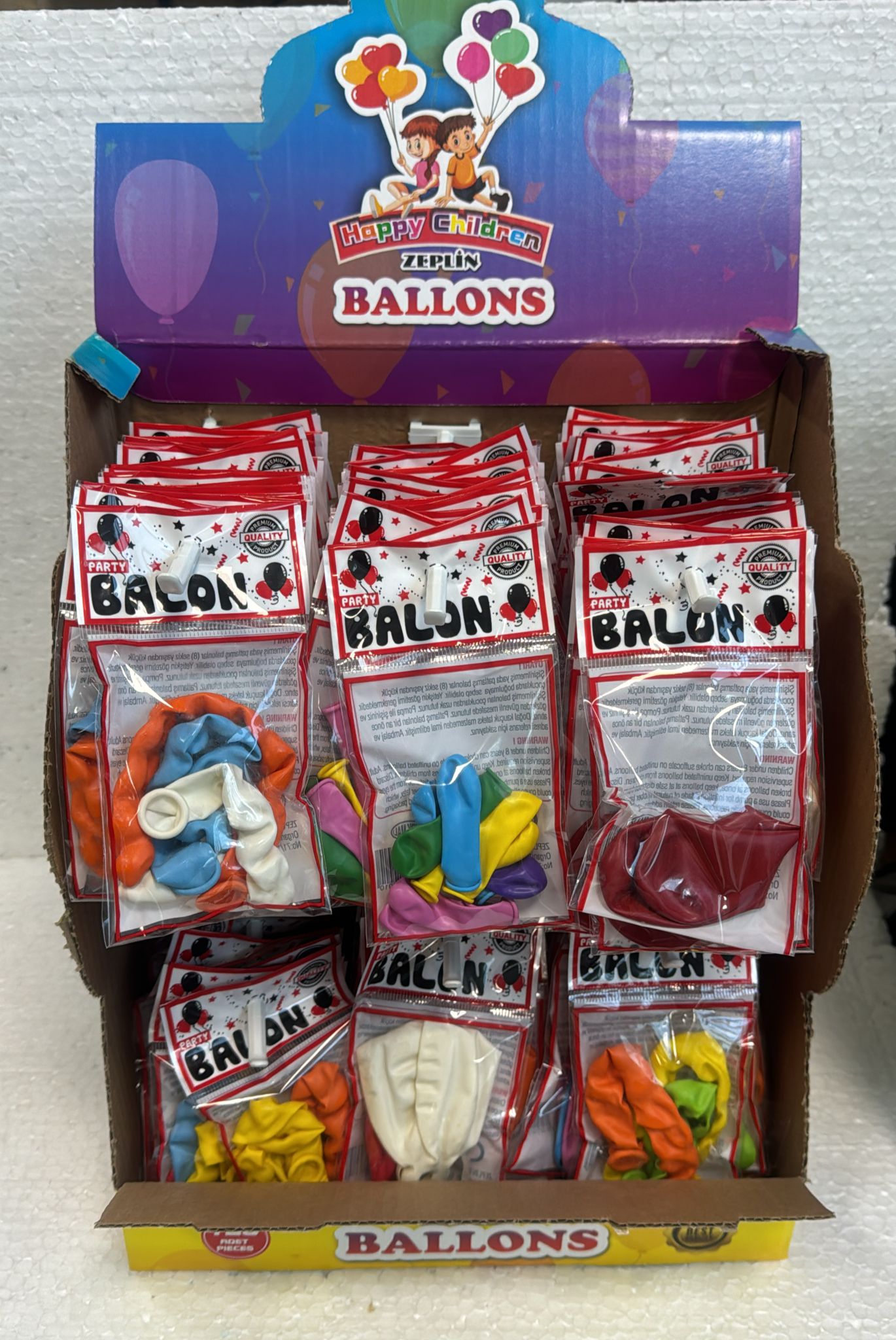 Stand Balon 15 tl 120 ad