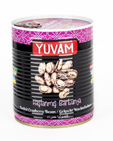 Yuvam Haşlanmış Barbunya 800 gr 6 ad